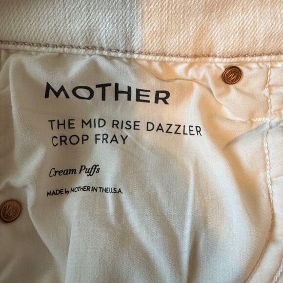 MOTHER Cream Ankle & Cropped Jeans - Picture 3 of 4